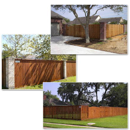 Residential Wooden Fences 